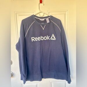 Reebok Women/Men's Navy Crewneck Sweater